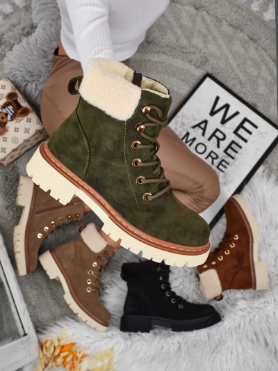 Moteriški aulinukai su kailiuku Tessara