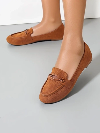 Royalfashion Moteriški suede ekologiški mokasinai Zammei