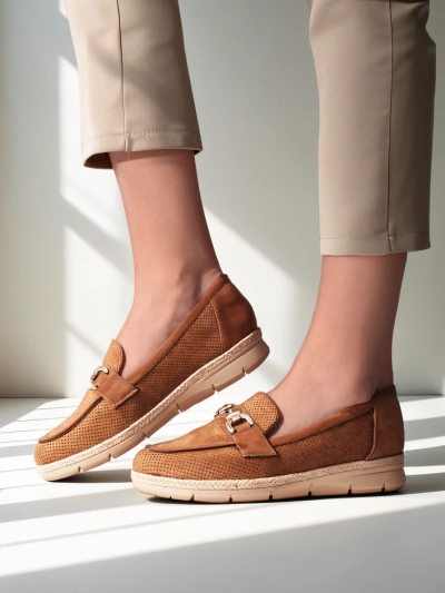 Royalfashion moteriški žemakulniai batai su dekoracija ant piršto