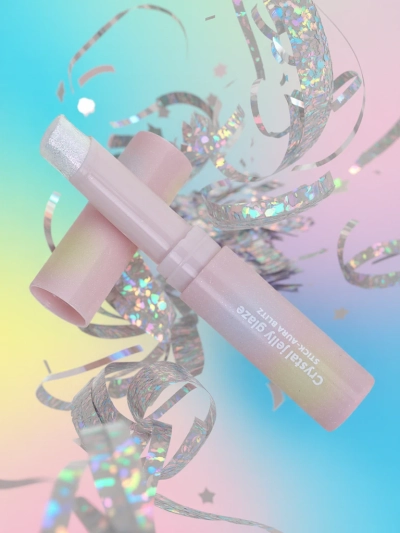 Blizgantis lūpų dažas spalvoje Rosy Gem