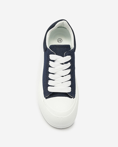 Темно-синие женские спортивные кроссовки a'la jeanoswe Tovarry- Footwear