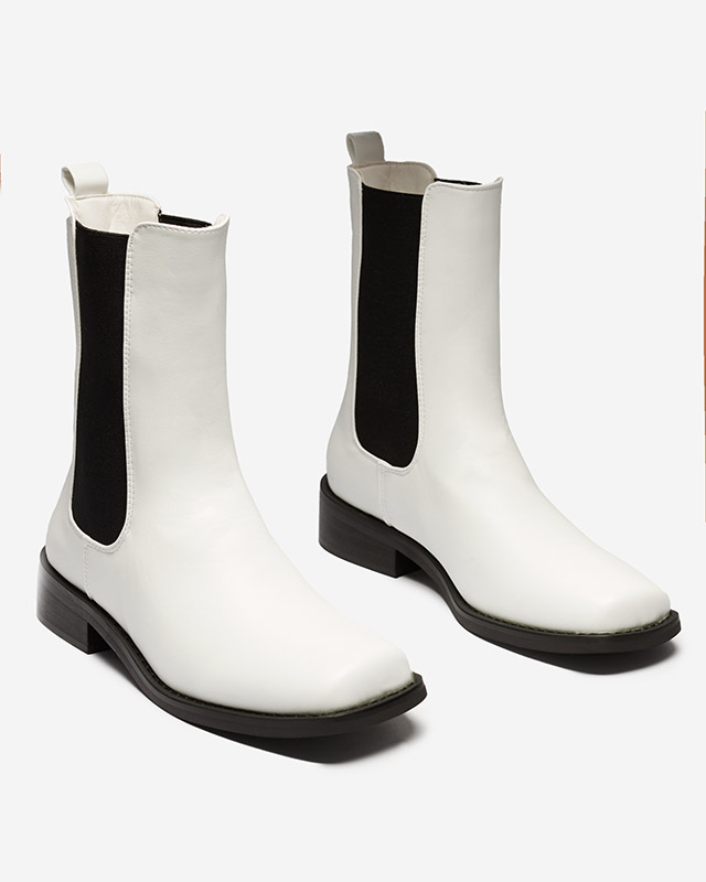 Moteriški Aulinukai Astra Balti Odiniai Elegantiški Rudeniui