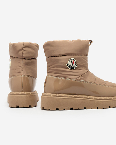 "Royalfashion" Rudos spalvos moteriški sniego batai "Ireda"