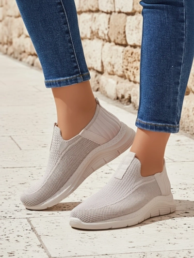 Livia Bianco Women's Sneakers – Mesh Kicks for Summer & Spring