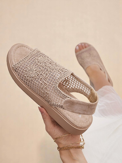 Royalfashion Женские ажурные сандалии Levay с верхом