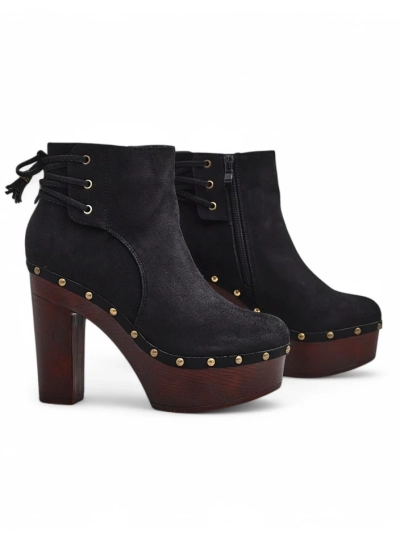 Royalfashion Женские ботильоны на толстом каблуке Bezollos