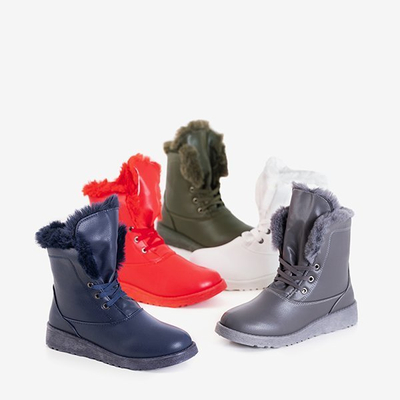 Зимние сапоги серые на меху Cool Breeze - Обувь