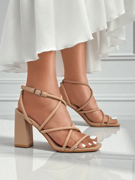 Royalfashion женские босоножки на блочном каблуке Elysia