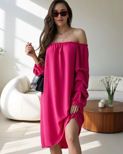 Royalfashion Lygus moteriškas suknelė a'la Ispaniška su volanais