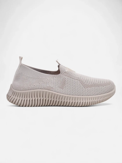 Royalfashion Женские тканевые спортивные слипоны Serra