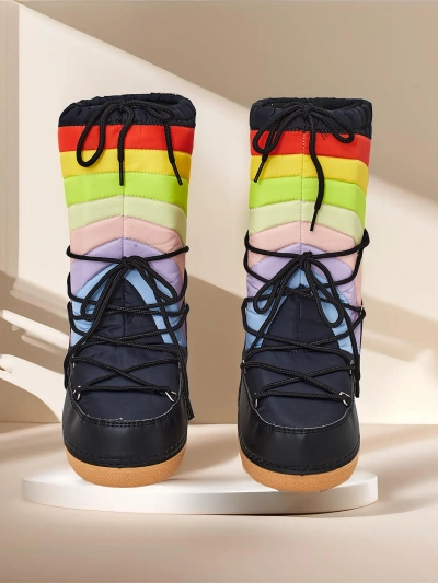 Royalfashion Moteriški sniego bato stiliaus bateliai Tencce