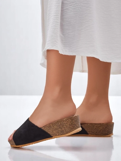 Royalfashion Moteriški žemi wedge sandalai Maderas