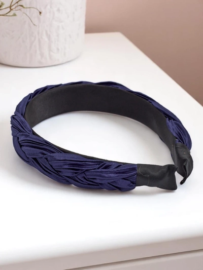 Royalfashion Обруч для волос с плетёным гофре Nina