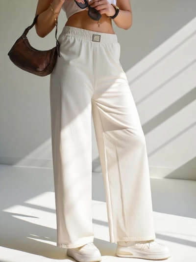 Royalfashion Moteriškos plačios kelnės