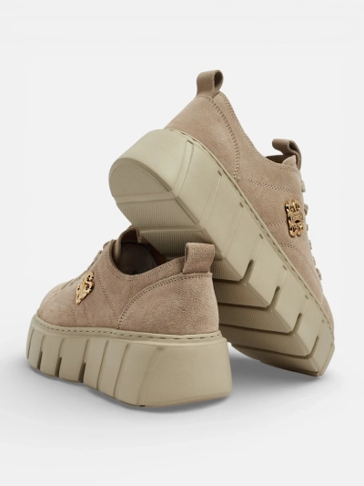 Sportiniai moteriški sportbačiai iš natūralios odos Renos