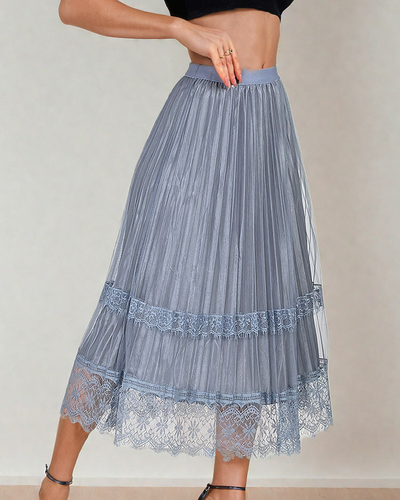 Royalfashion Женская двухсторонняя юбка-миди
