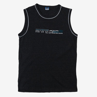 Черная мужская майка