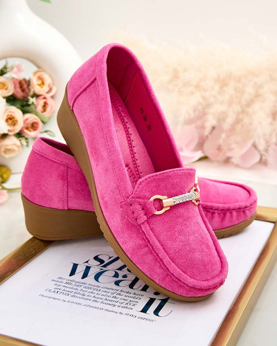 Royalfashion Женские замшевые мокасины Eko