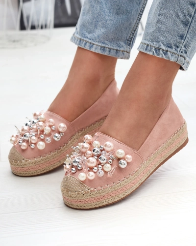 Женские эспадрильи розового цвета Feyla- Footwear
