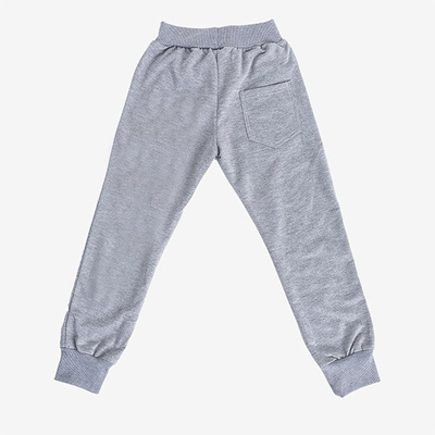 Серые спортивные штаны для мальчиков - Брюки