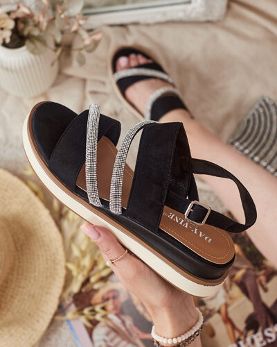 "Royalfashion" Moteriški žemakulniai sandalai "Obissa"