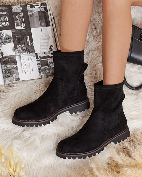 "Royalfashion" Ekologiškos zomšos moteriški batai "Gebimma"