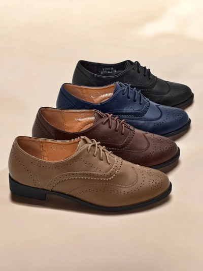 Женские туфли на шнуровке Геролюв