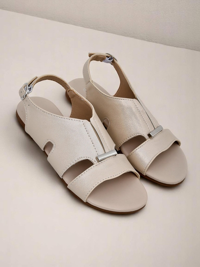 Royalfashion Damskie sandały na płaskiej podeszwie Solea Comfort