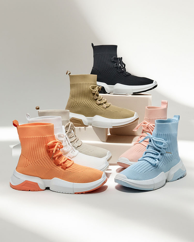 Royalfashion Женские высокие спортивные туфли-слипы Vetkirra