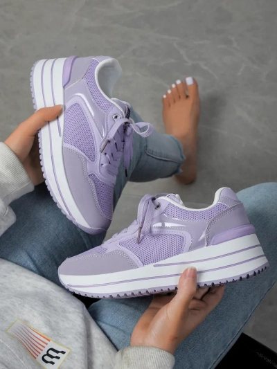 Royalfashion Женские спортивные кроссовки на платформе Revided