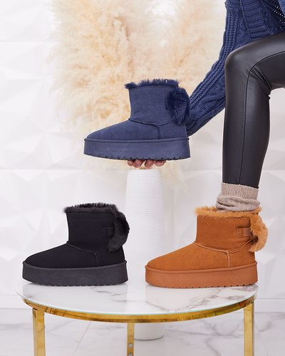 Royalfashion Женские сапоги a'la snow boots in black Goroggo