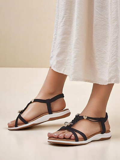 Royalfashion moteriškos papuoštos sandalės Fiacco