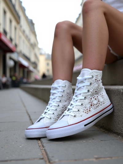Royalfashion Женские перфорированные кроссовки Limme