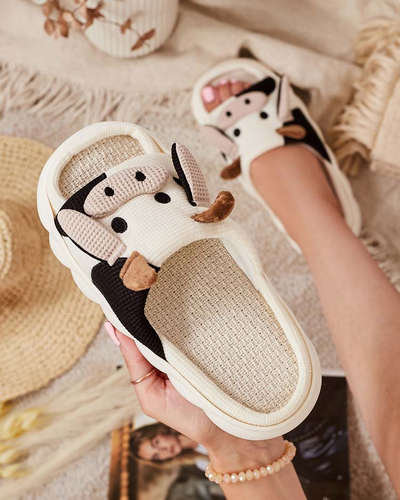 Royalfashion Женские шлепанцы Hit Cow