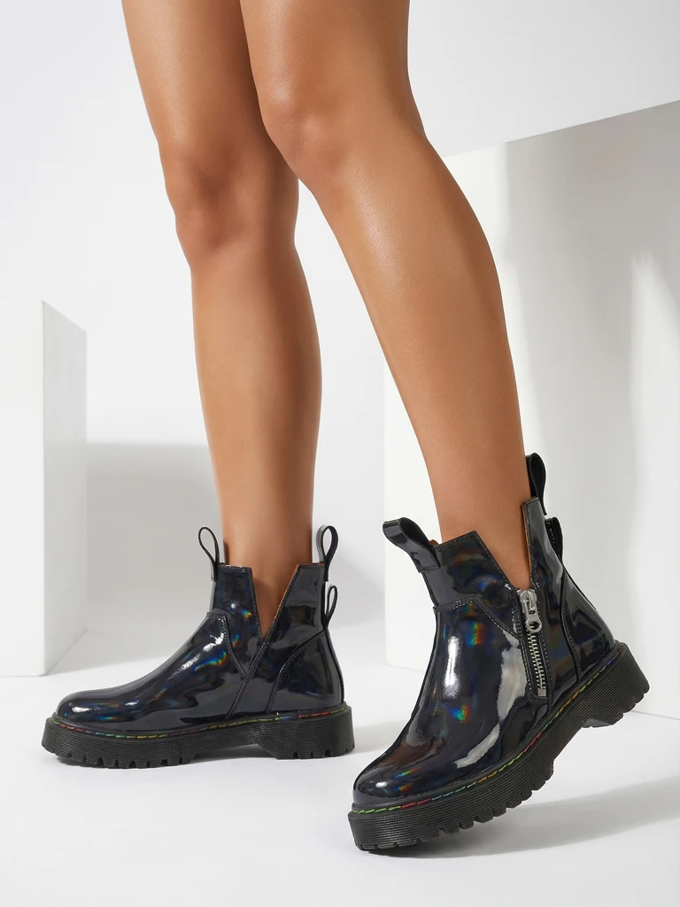 Moteriški Aulinukai Diana Juodi Odiniai Elegantiški Rudeniui