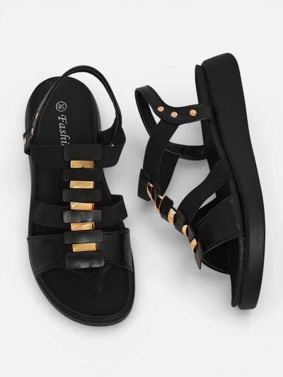 Royalfashion Sandały damskie typu rzymianki Liwers