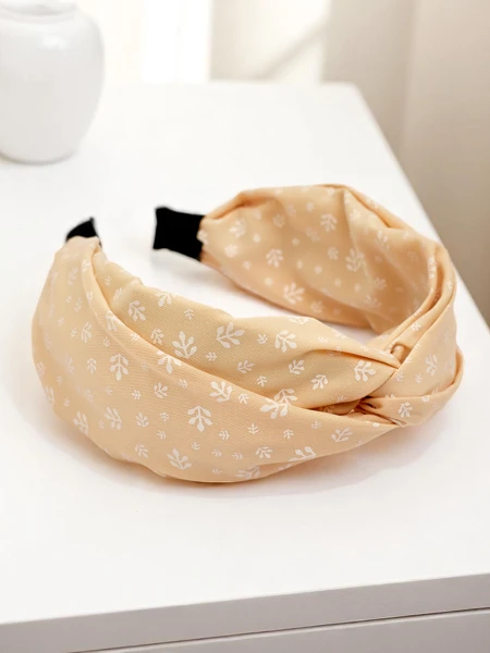 Royalfashion Raštuotas lankelis plaukams Nela