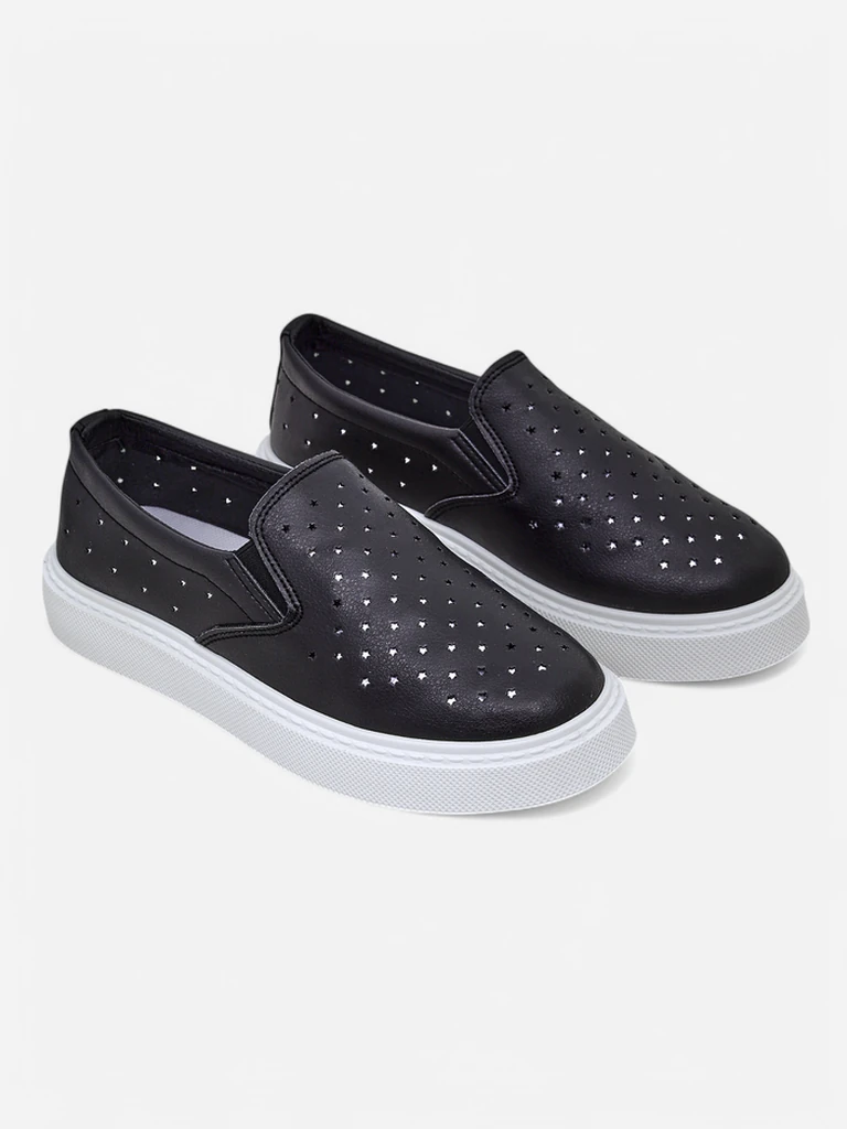 Royalfashion Проколотые женские сл Slip-On обувь Emayla
