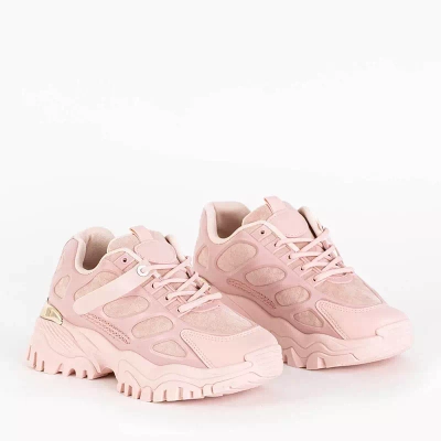 OUTLET Розовые кроссовки