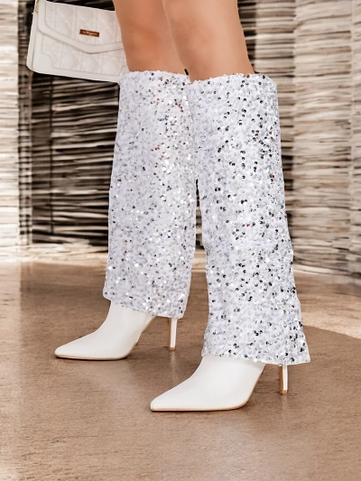 Женские ботинки Royalfashion с цирконами Endove