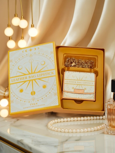 Aphrodite Aurora Luxe — Элегантный Кожаный Футляр с Трио Помад 2,5/10ml Amalfi