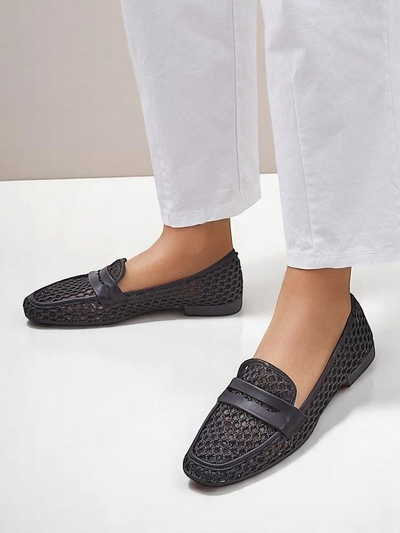Royalfashion nertiniai moteriški mokasinai Azuros