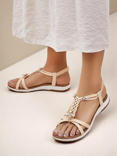 Royalfashion Женские декорированные сандалии Fiacco