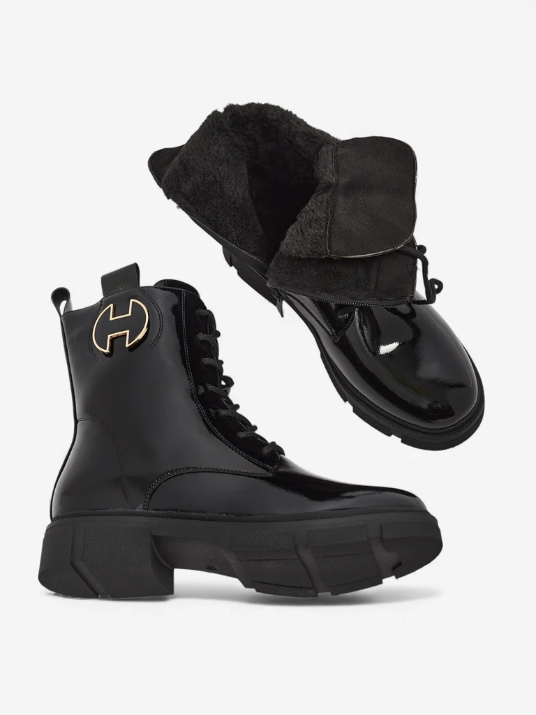 Moteriški Aulinukai Athena Juodi Odiniai Elegantiški Rudeniui