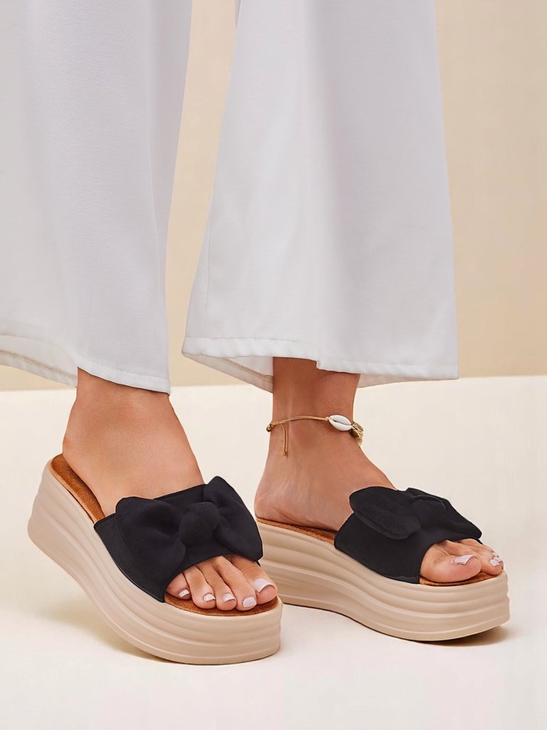 Royalfashion Женские шлепанцы на платформе Givan