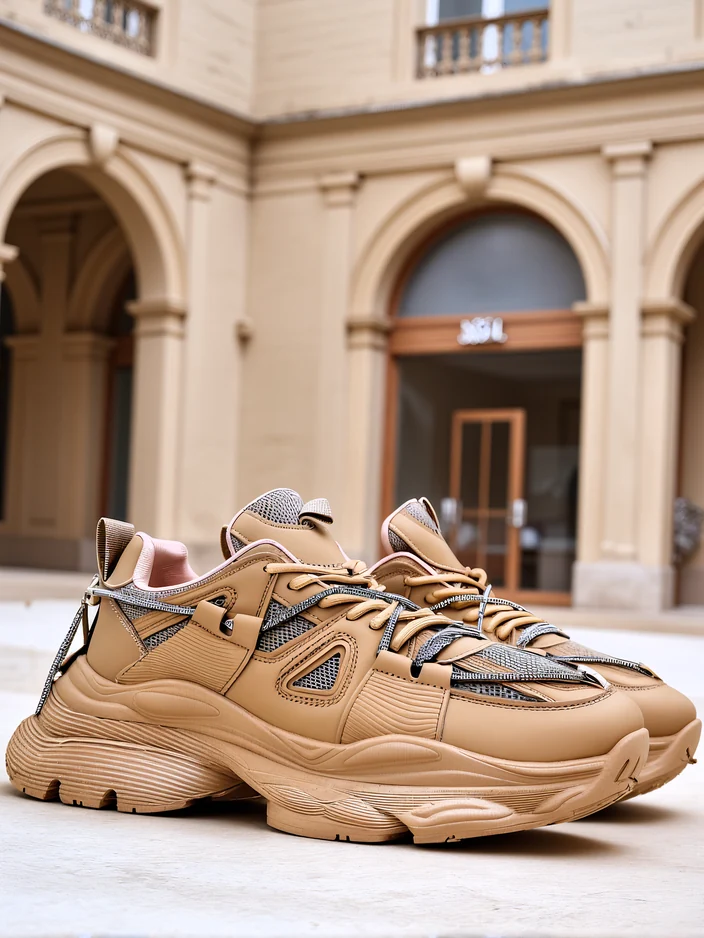 Royalfashion moteriški sportbačiai su storu padu Reterri