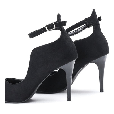 Czarne czółenka na szpilce Adda - Obuwie