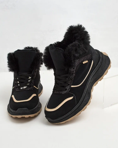 Royalfashion Утепленные женские кроссовки с мехом Mofell