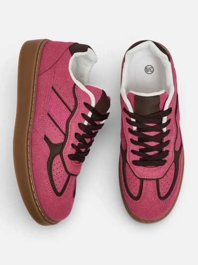 Moteriški sportbačiai „Luna“ rožiniai ekologiški kasdieniai