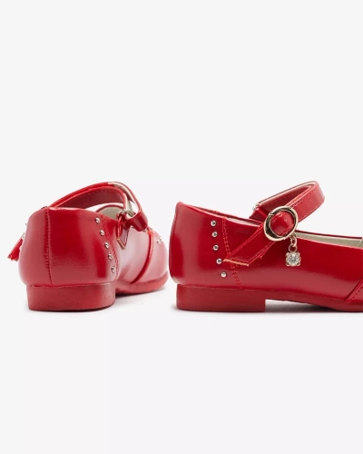 Красные женские туфли со стразами Praja- Footwear